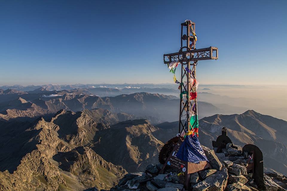 Au sommet du Mont Viso (3841 m)